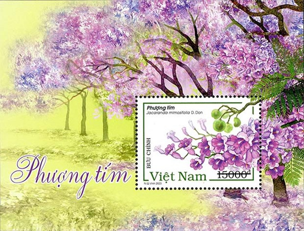 New stamp set promotes Vietnamese biodiversity hinh anh 1