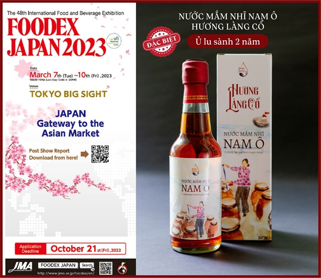 Nam Ô Village’s fish sauce to feature at Foodex-Japan exhibition