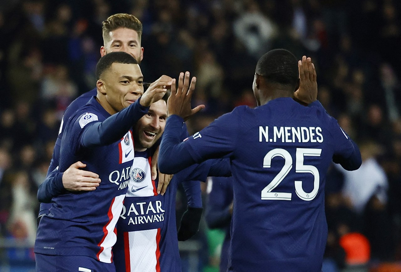 Bảng xếp hạng Ligue 1 2022-23 mới nhất: PSG băng băng về đích