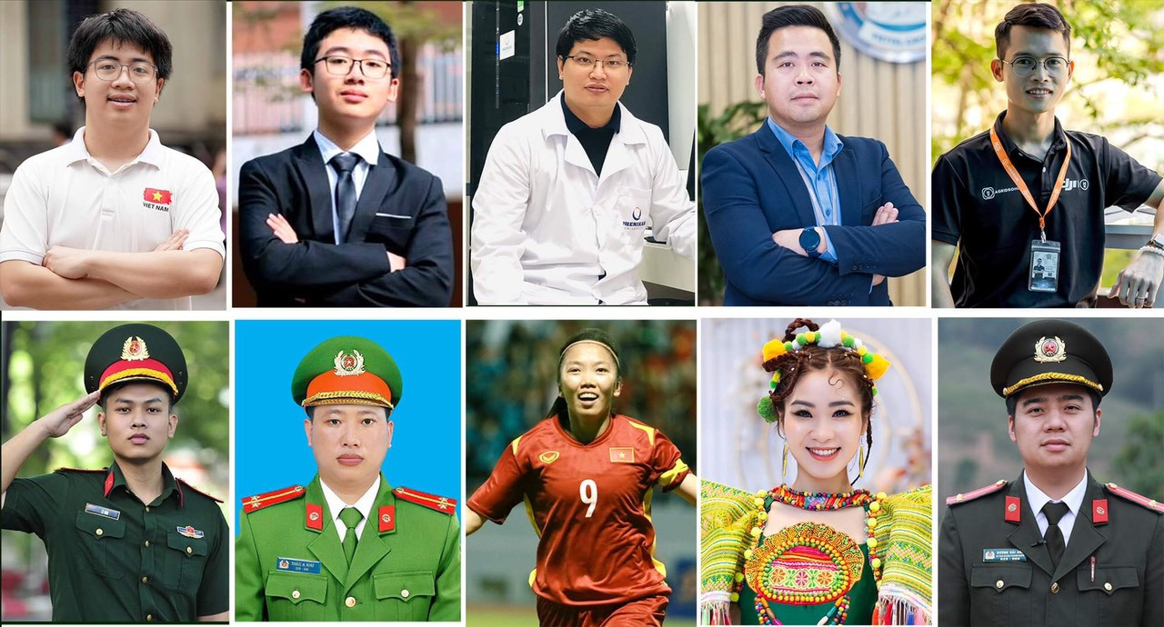 Top 10 outstanding young faces of Vietnam 2022 announced
