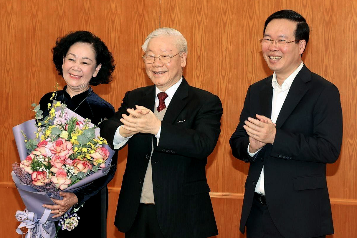 Bà Trương Thị Mai làm Thường trực Ban Bí thư