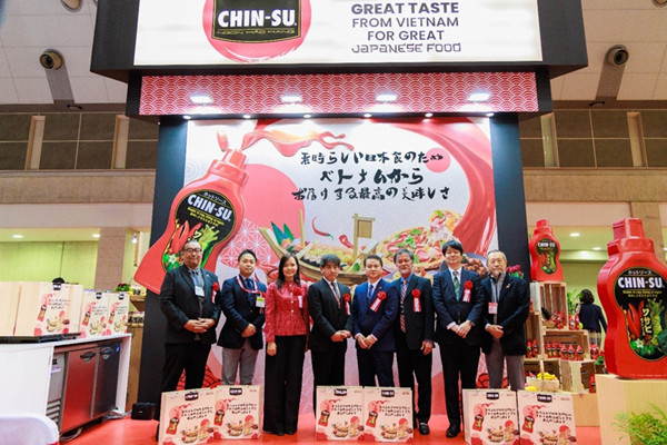 Bộ sưu tập gia vị Chin-su mới gây chú ý tại Foodex Nhật Bản 2023