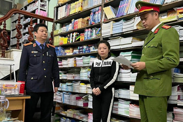 Khởi tố 3 chủ nhà sách buôn bán hàng giả ở Bắc Giang