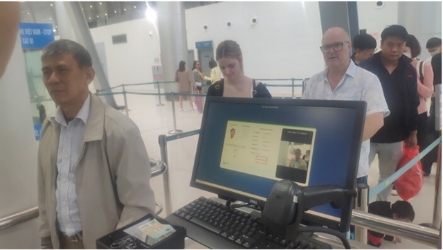 Biometric authentication applied to domestic passengers in Vietnam's airports