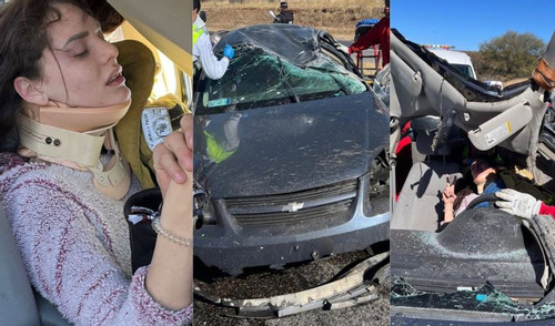 Hoa hậu Mexico bị thương nặng trong tai nạn ô tô nghiêm trọng