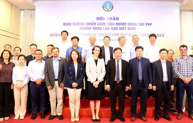 Public private partnership task force on rice established