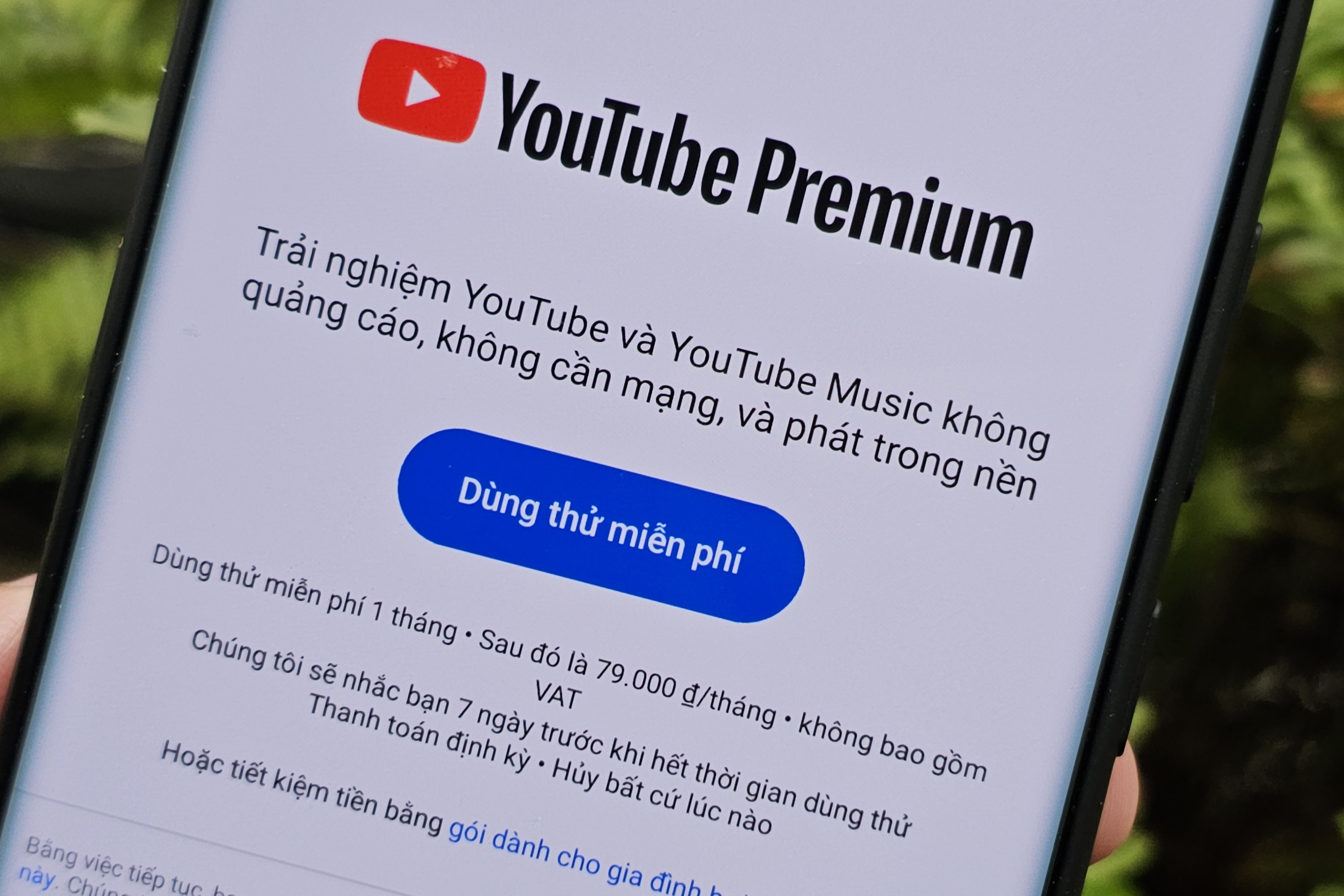 YouTube Premium chính thức xuất hiện tại Việt Nam, giá 79.000/tháng