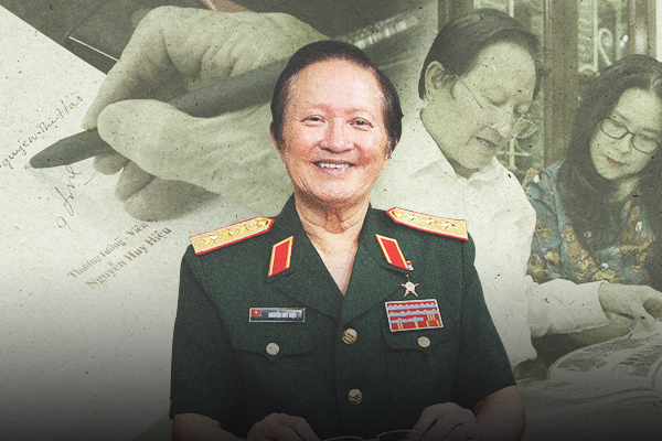 Thượng tướng Nguyễn Huy Hiệu: 'Tôi không có tài sản gì, chỉ có những cuốn sách'