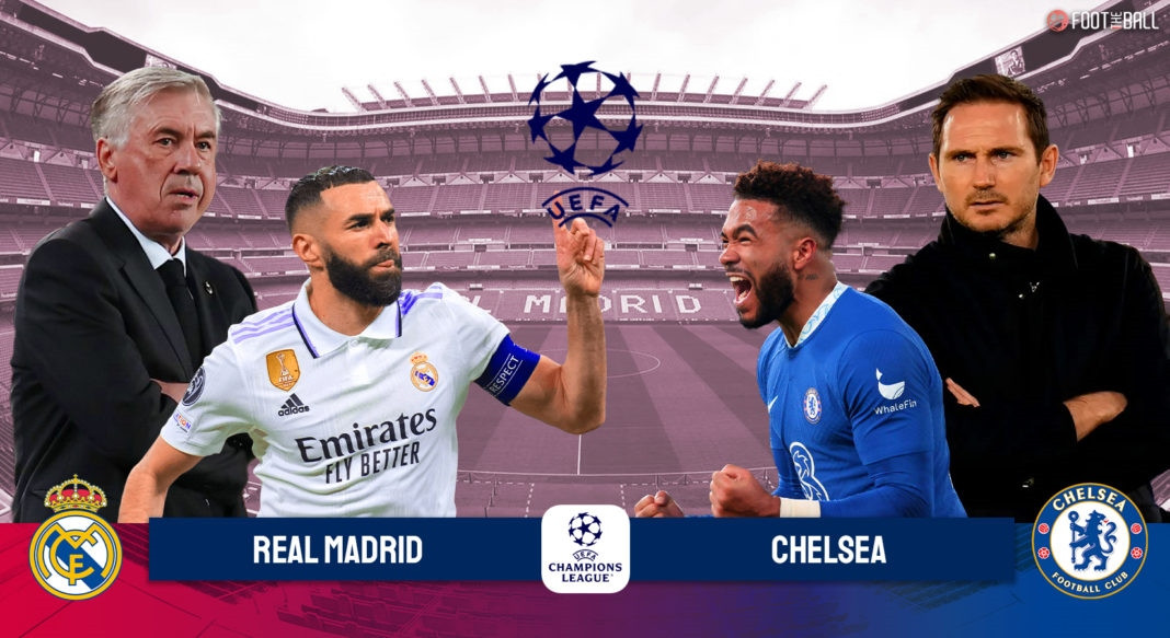 Link xem trực tiếp Real Madrid vs Chelsea