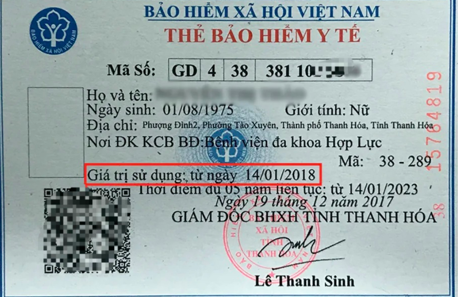 Ý nghĩa của các kí tự trên thẻ bảo hiểm y tế