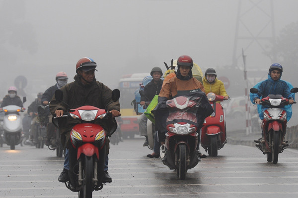 Miền Bắc chuyển lạnh kèm mưa giông từ đêm 14/4