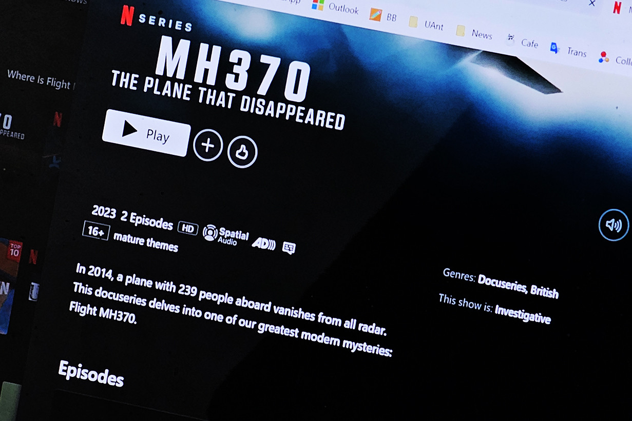 Netflix đã gỡ bỏ tập 1 bộ phim máy bay MH370 vì vi phạm pháp luật Việt Nam