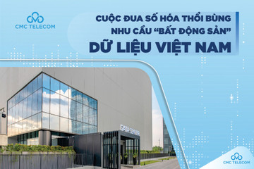 Cuộc đua số hóa thổi bùng nhu cầu ‘bất động sản’ dữ liệu Việt Nam