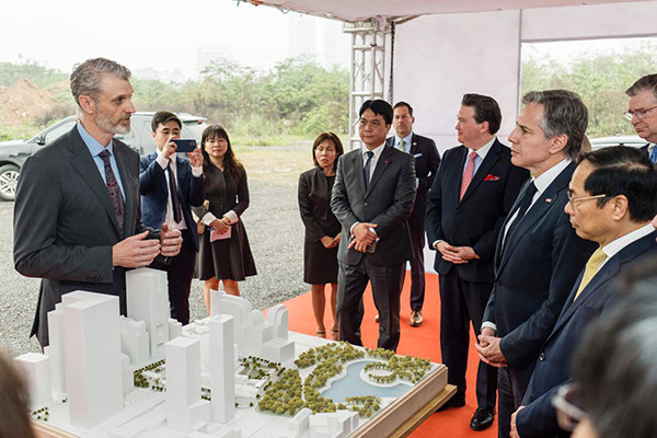Ngoại trưởng Mỹ Antony Blinken khởi công Đại sứ quán mới 1,2 tỷ USD ở Hà Nội