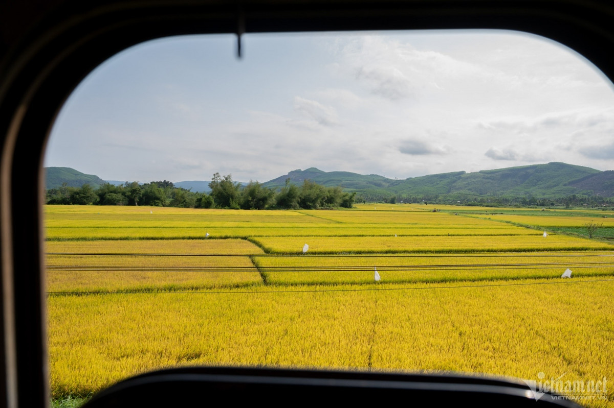 Foreign tourists explore beauty of Vietnam by train