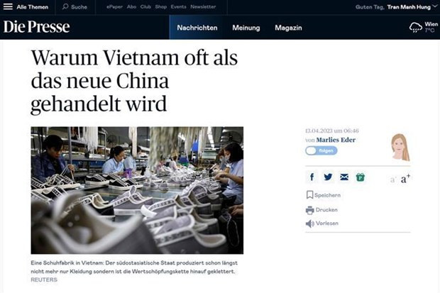 Vietnam attractive to foreign investors: Austrian newspaper hinh anh 1