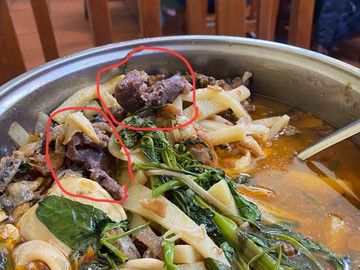 Tạm đình chỉ nhà hàng ở Hà Nội bị tố cho khách dùng nước lẩu thừa