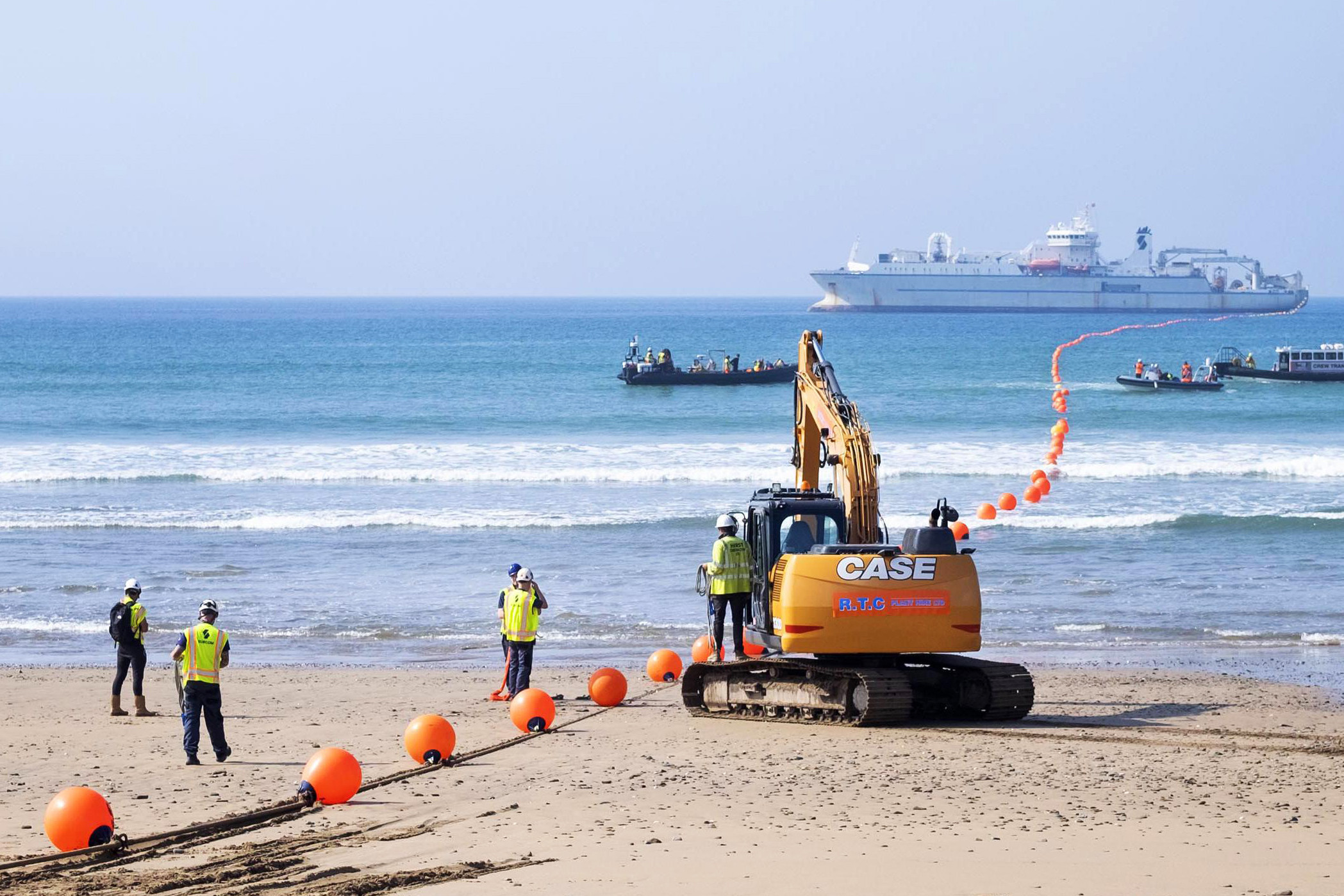 Problems of undersea fiber optic cables remain unresolved