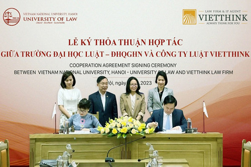 Trường ĐH Luật và Vietthink hợp tác đào tạo, sử dụng nhân lực pháp luật