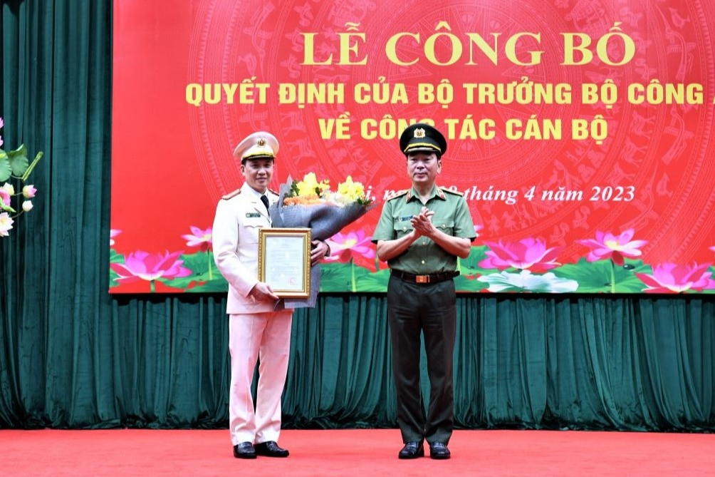 Đại tá Phạm Trường Giang làm Cục trưởng Kế hoạch và tài chính Bộ Công an
