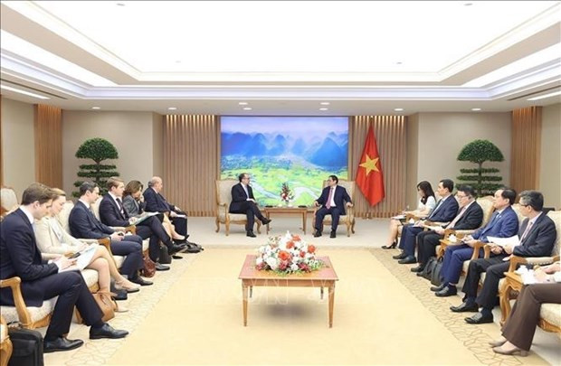 PM welcomes first visit to Vietnam by Austrian foreign minister hinh anh 1