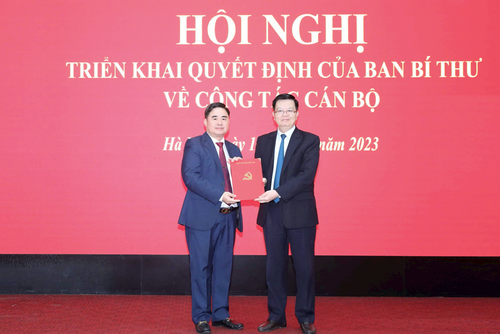 Bổ nhiệm ông Phạm Minh Tuấn làm Phó Tổng Biên tập phụ trách Tạp chí Cộng Sản