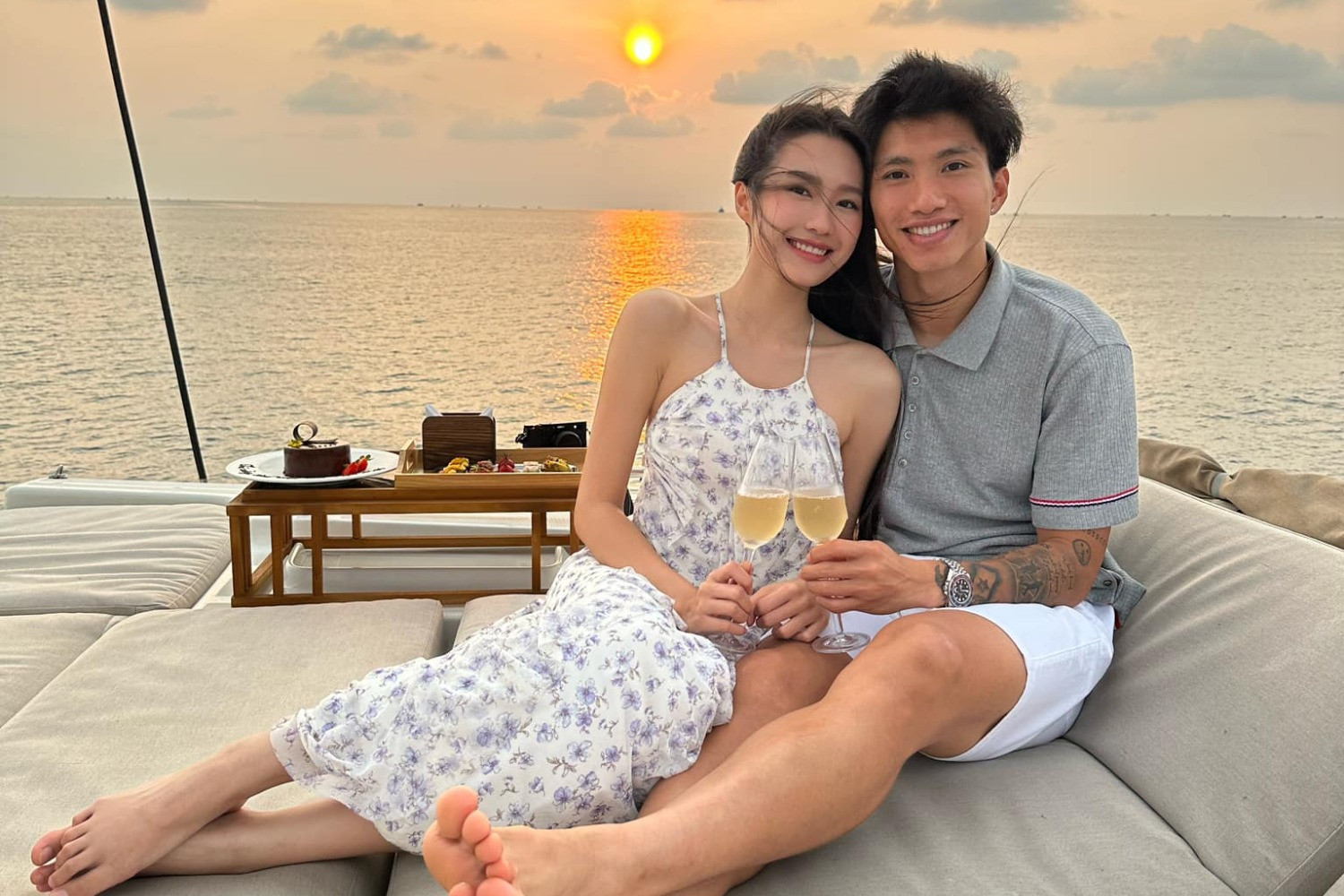 Doãn Hải My nói lời ngọt ngào mừng sinh nhật Đoàn Văn Hậu