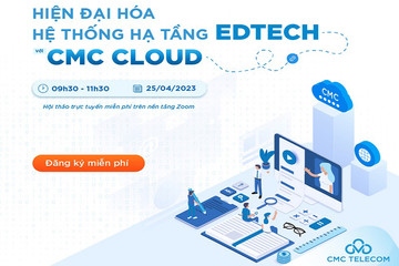 CMC Cloud đẩy mạnh hỗ trợ doanh nghiệp giáo dục ‘lên mây’
