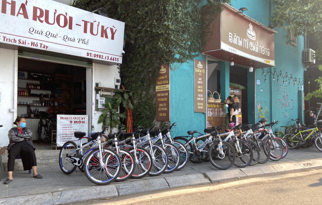 Hanoi bike rentals in high demand as summer comes