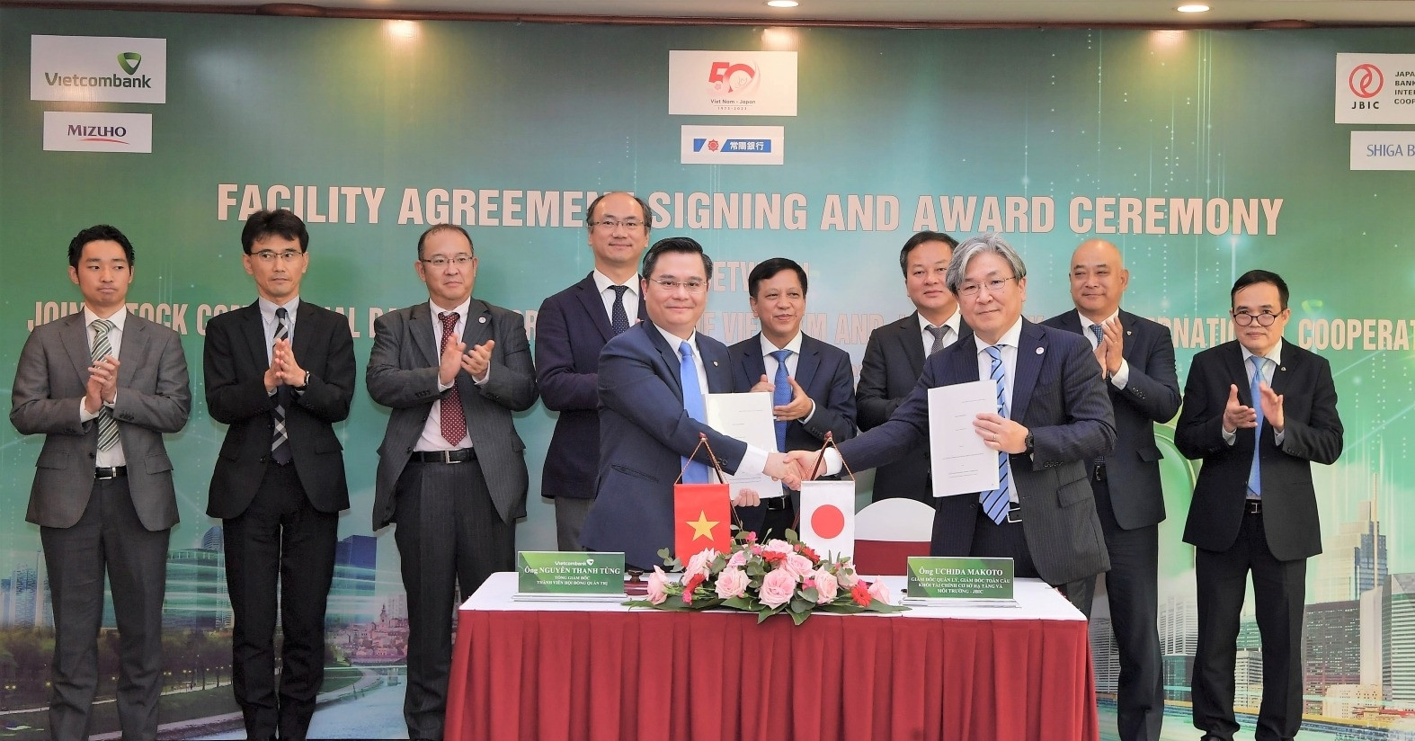 Vietcombank と JBIC が 3 億ドルの信用供与契約を締結