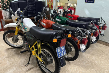 4 chiếc xe máy Simson hàng hiếm giá hơn 600 triệu của dân chơi Thái Nguyên