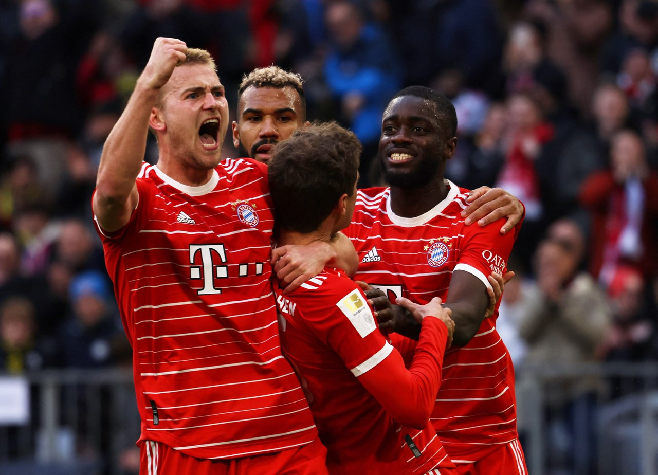 HLV Thomas Tuchel ra mắt, Bayern Munich thắng đậm Dortmund