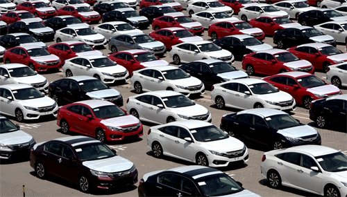 Imported cars flood local market despite of poor purchasing power