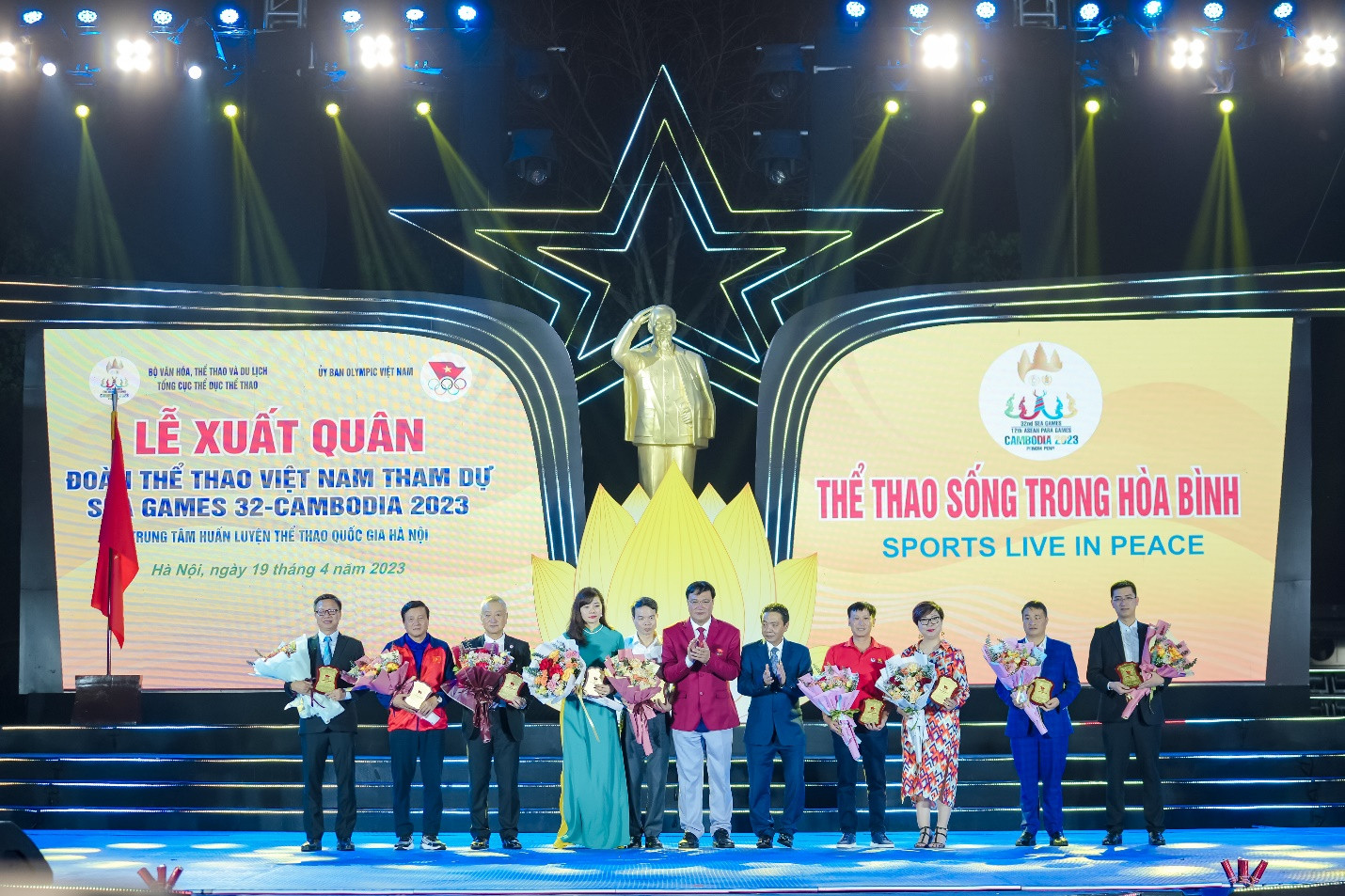 Acecook Việt Nam đồng hành cùng đoàn thể thao Việt Nam dự SEA Games 32