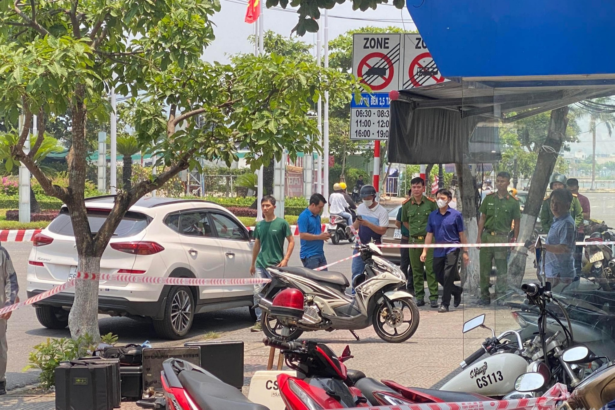 Thanh niên cầm súng cướp ngân hàng giữa trung tâm Đà Nẵng