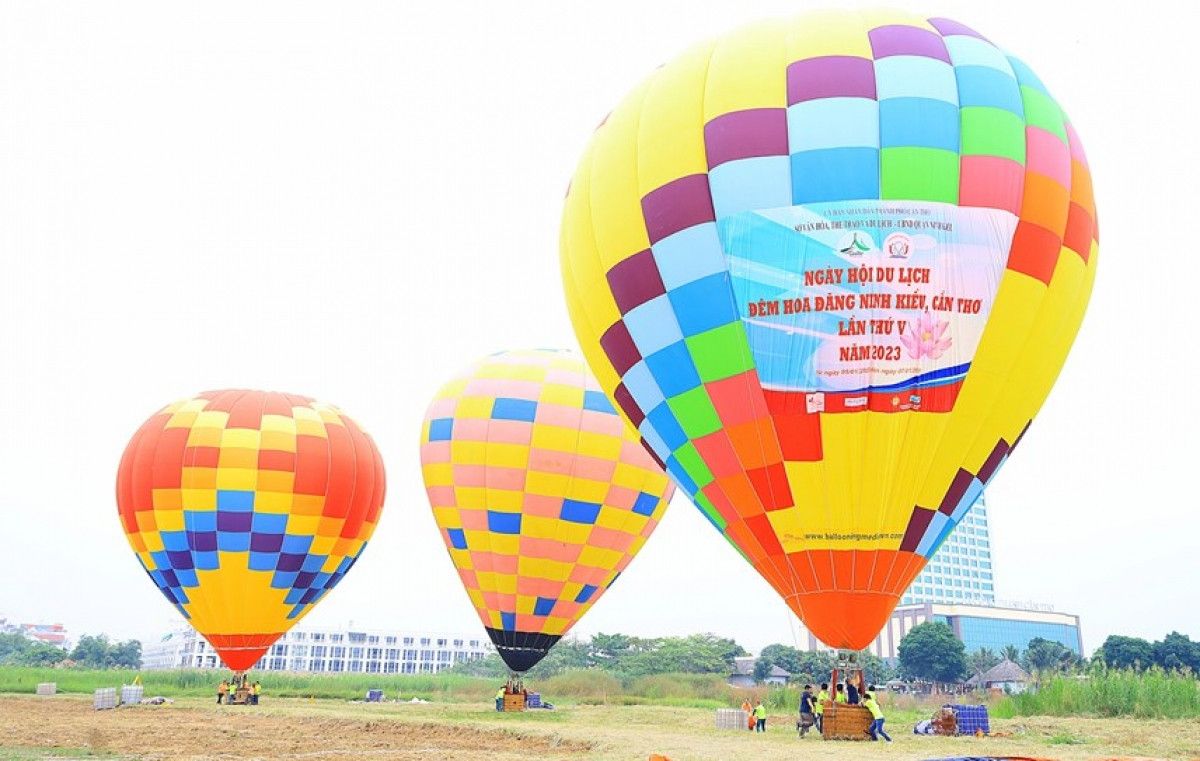 Can Tho to host large-scale hot air balloon festival