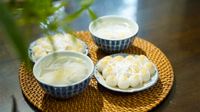 Chị em tranh cãi rôm rả đâu là bánh trôi, đâu là bánh chay