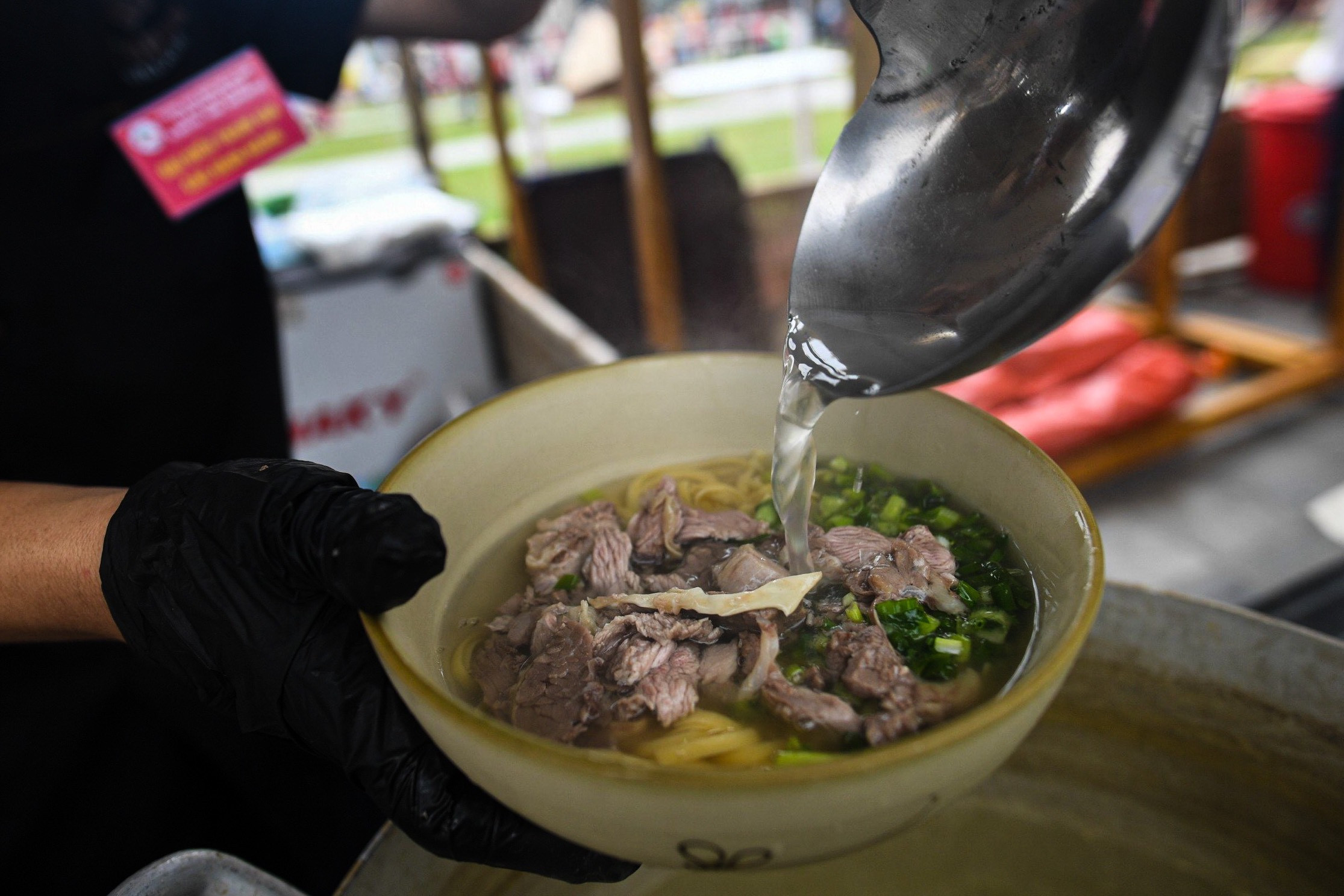 Phở ngô lạ lẫm tại lễ hội văn hóa ẩm thực ở Hà Giang