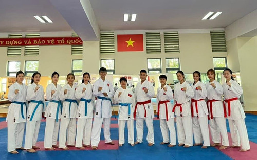 Tuyển Karate Việt Nam nhận tin vui trước SEA Games 32