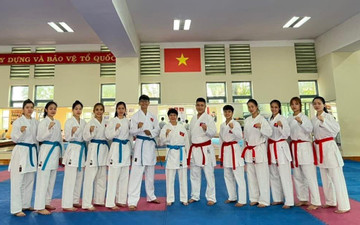 Tuyển Karate Việt Nam nhận tin vui trước SEA Games 32