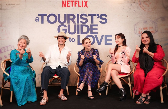 Stars of A Tourist’s Guide to Love reunite in Việt Nam