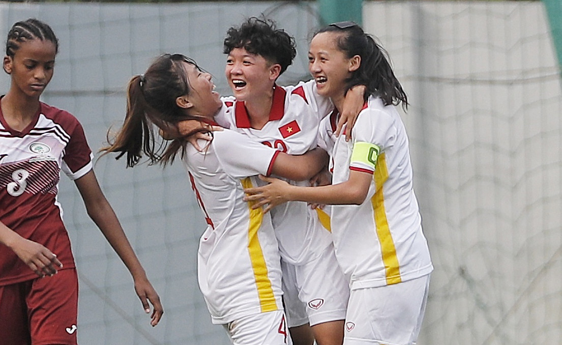 U17 nữ Việt Nam đại thắng ngày ra quân giải châu Á