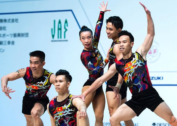 Aerobic Việt Nam giành HCV Cúp thế giới 2023 trước SEA Games