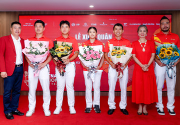 Tuyển golf Việt Nam dự SEA Games với đội hình trẻ nhất lịch sử