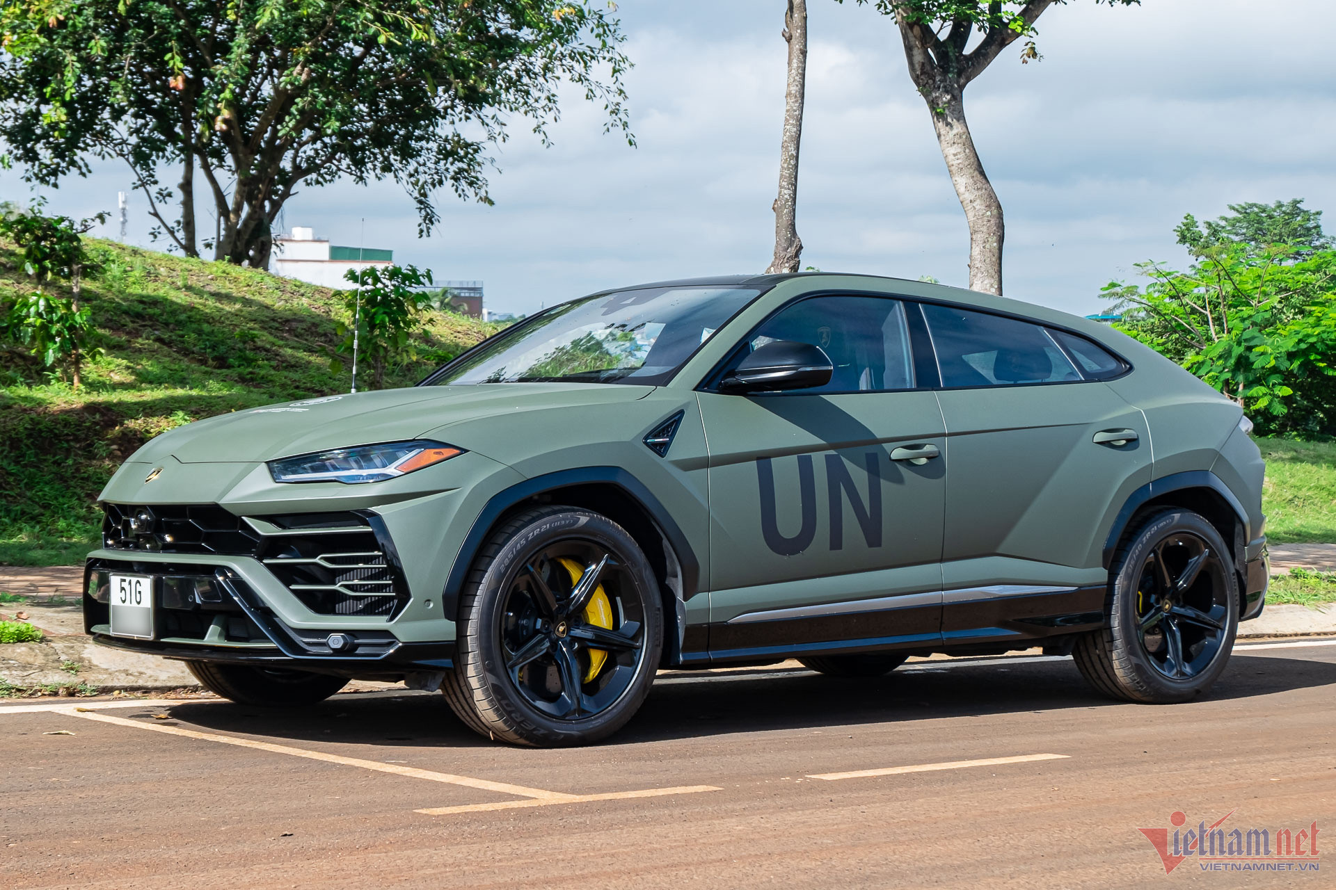 Siêu xe Lamborghini Urus 20 tỷ đồng trước khi về tay ông Đặng Lê Nguyên Vũ