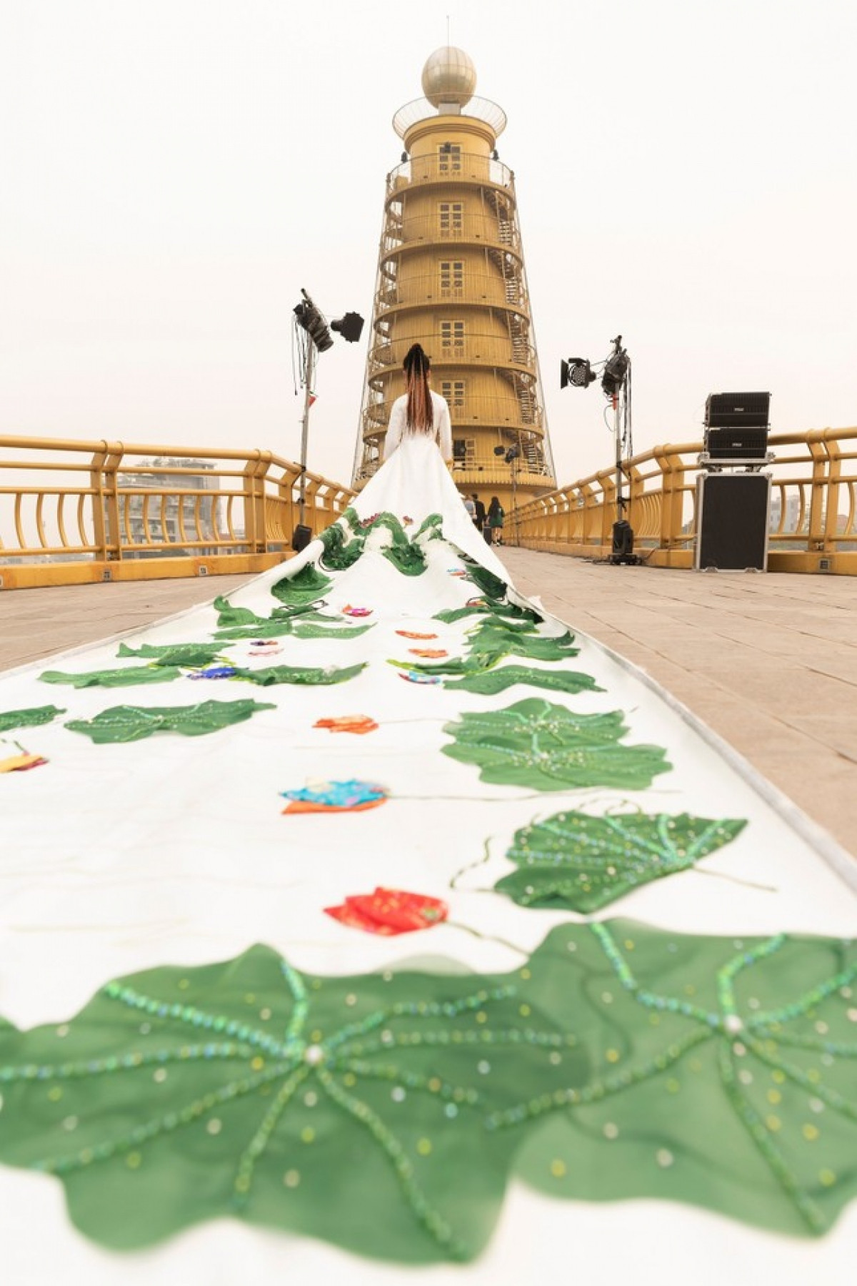 Three Guinness records for Vietnamese long dress