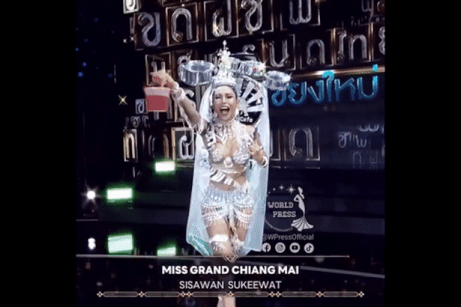 Hoa hậu Hòa bình Thái Lan 2023: Trang phục dân tộc bị chê phản cảm, hở hang