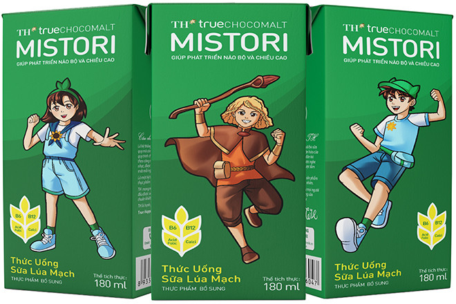 Ra mắt Sữa cacao lúa mạch TH true Chocomalt Mistori