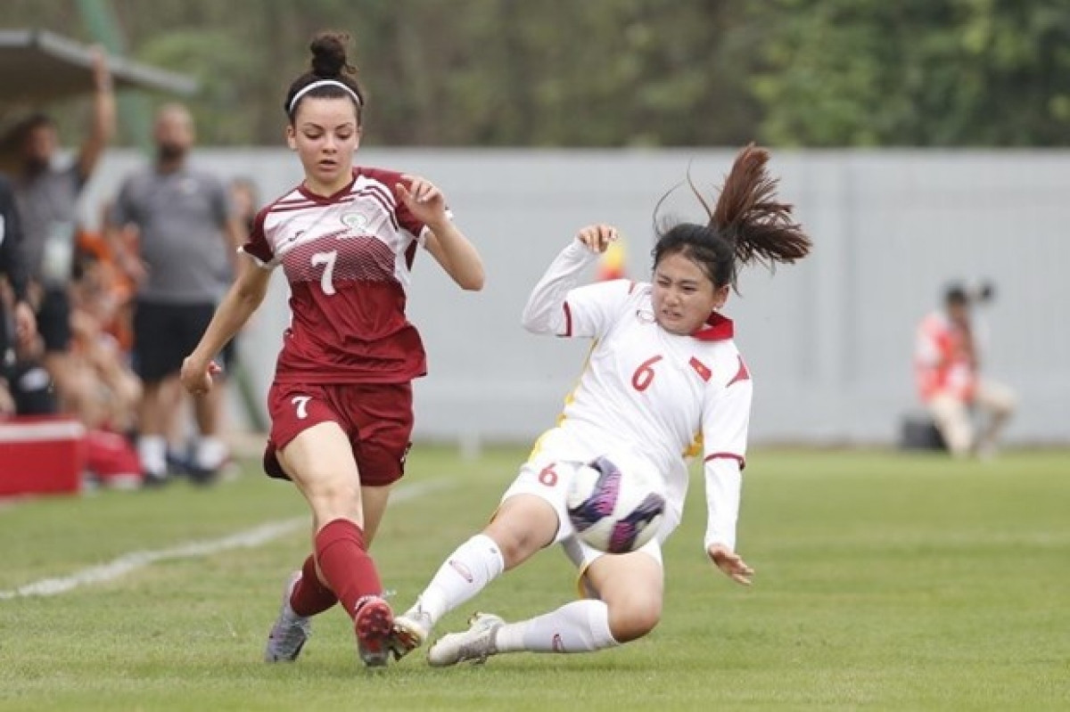 vietnam trounce palestine at afc u-17 women s asian cup qualifications picture 1