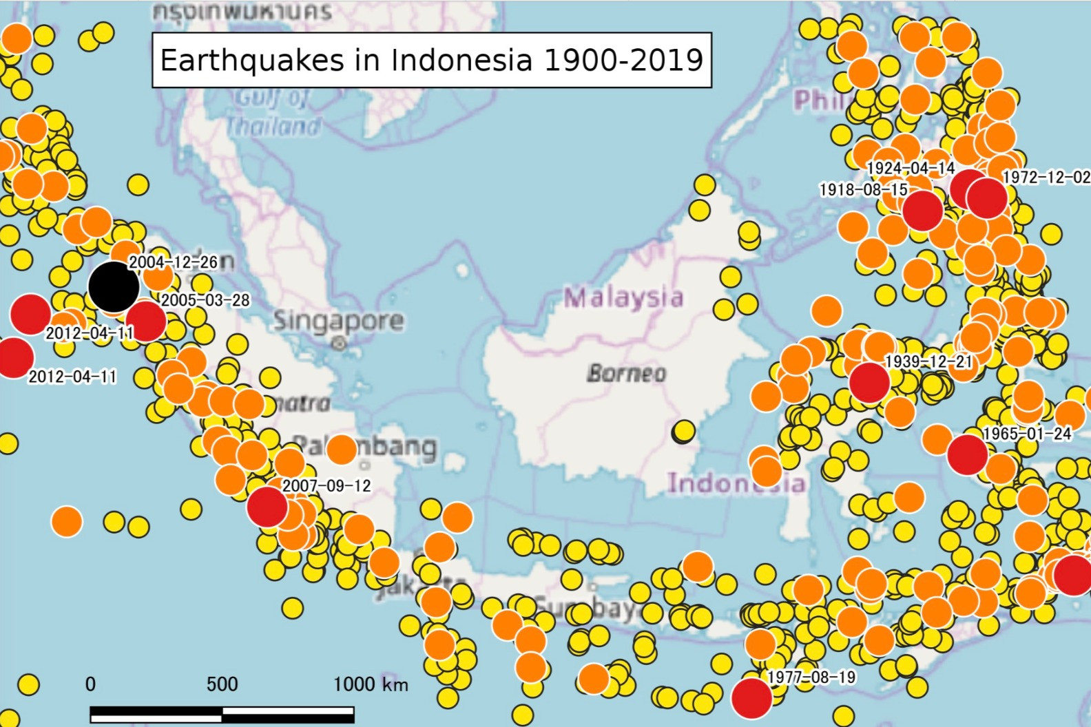 Động đất 7,3 độ, Indonesia bật cảnh báo sóng thần